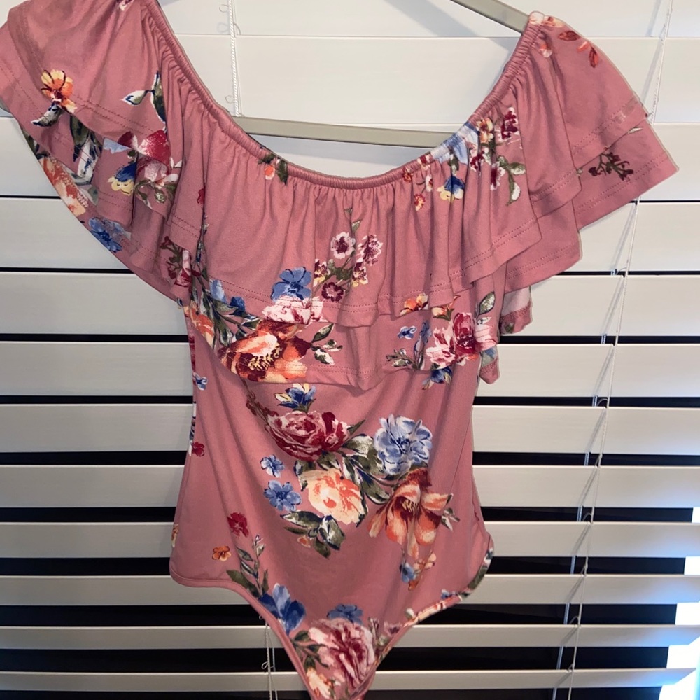 Beautiful & extremely soft floral one piece